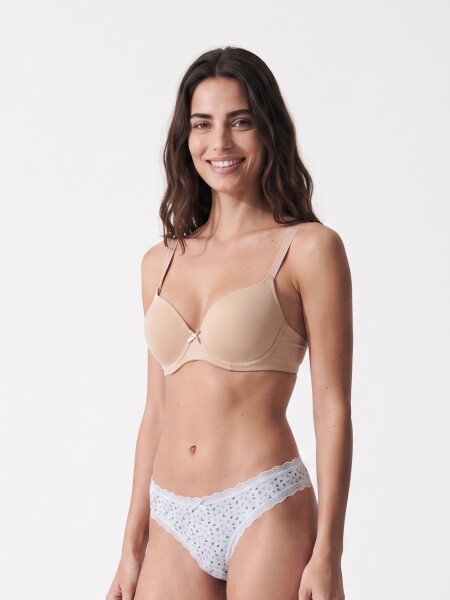 BASICO ARMADO ALGODÓN NUDE