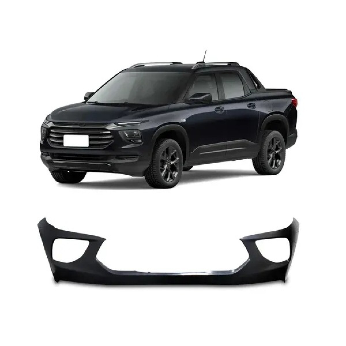 PARAGOLPE DELANTERO SIN SENSOR - MONTANA 