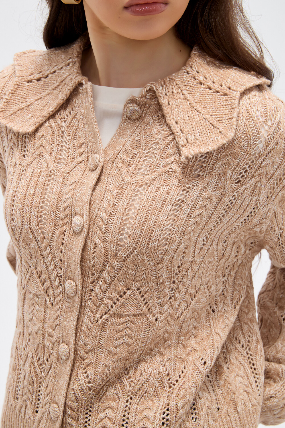 Cardigan Nerua Crudo / Natural