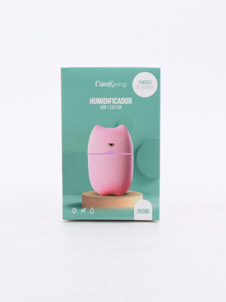 DIFUSOR CON CONEXIÓN USB ROSADO