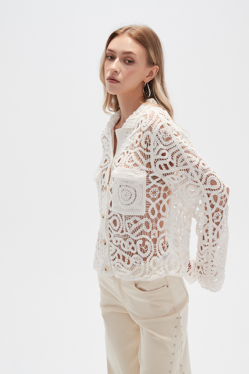 Camisa Nulina Marfil / Off White