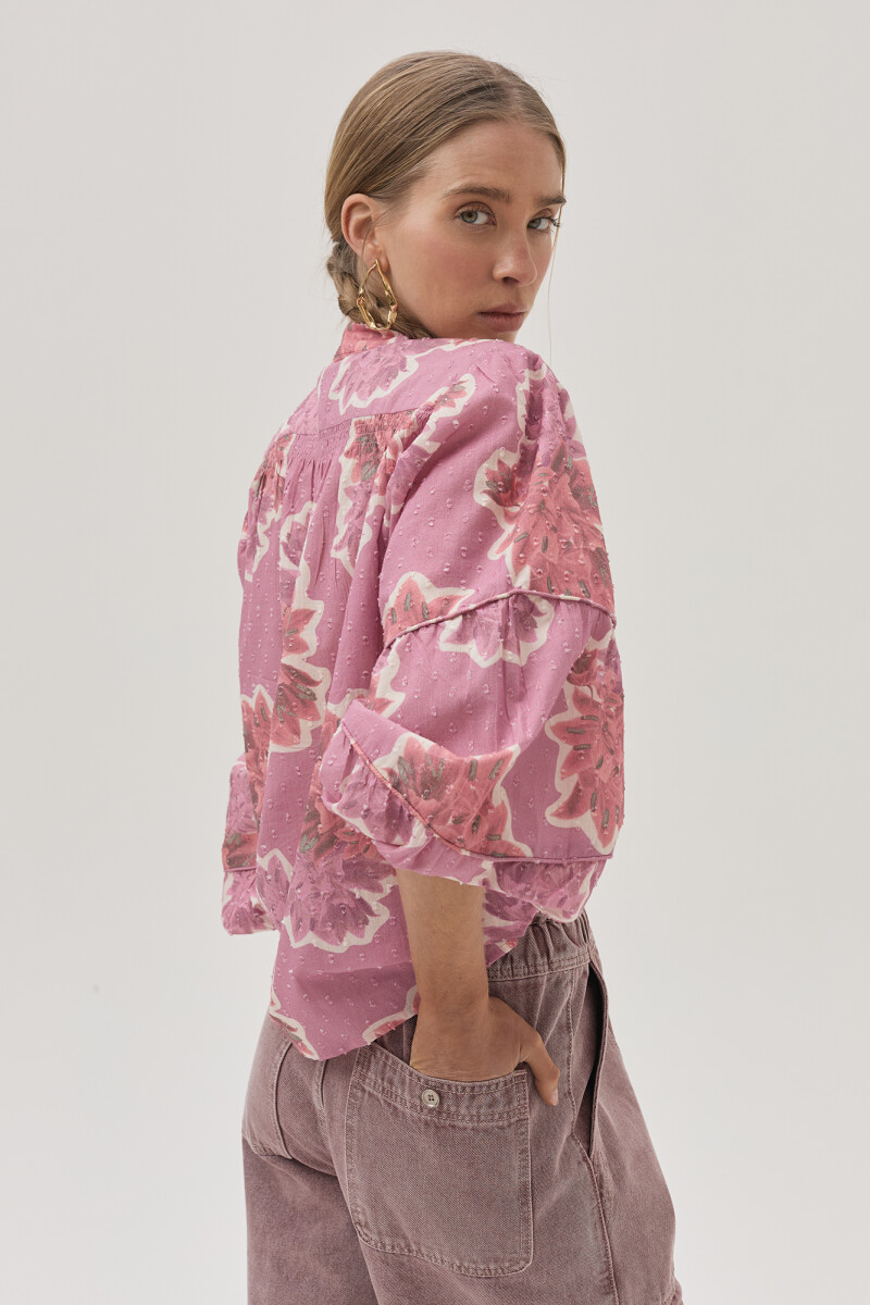 Camisa Lirio Rosa
