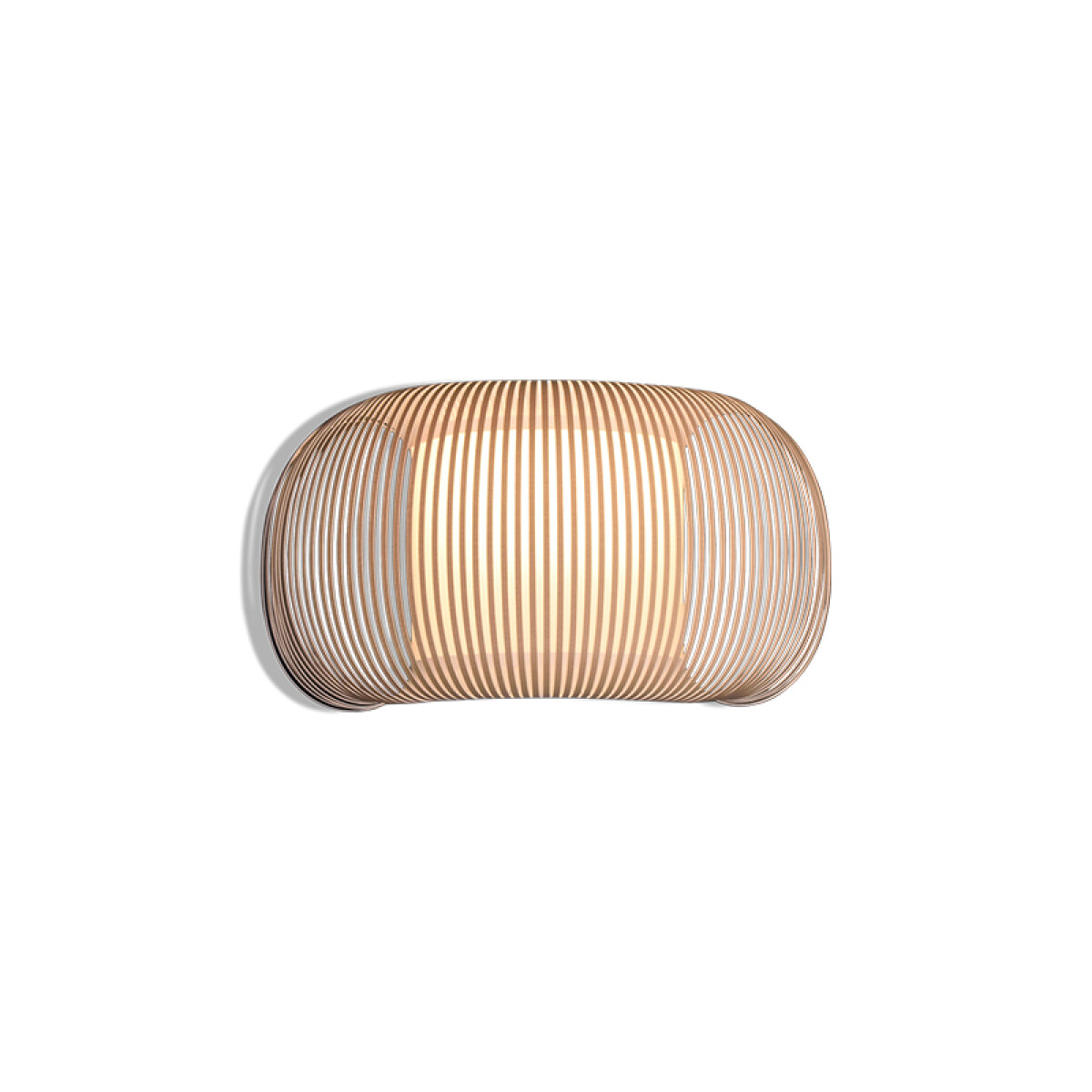 Lámpara de pared ondulada beige E27 MIRTA - BA0142 