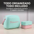 Conservadora Lunchera Térmica Pop 6L Polarbox Con 2 Tuppers Color Verde