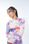 Top floral multicolor