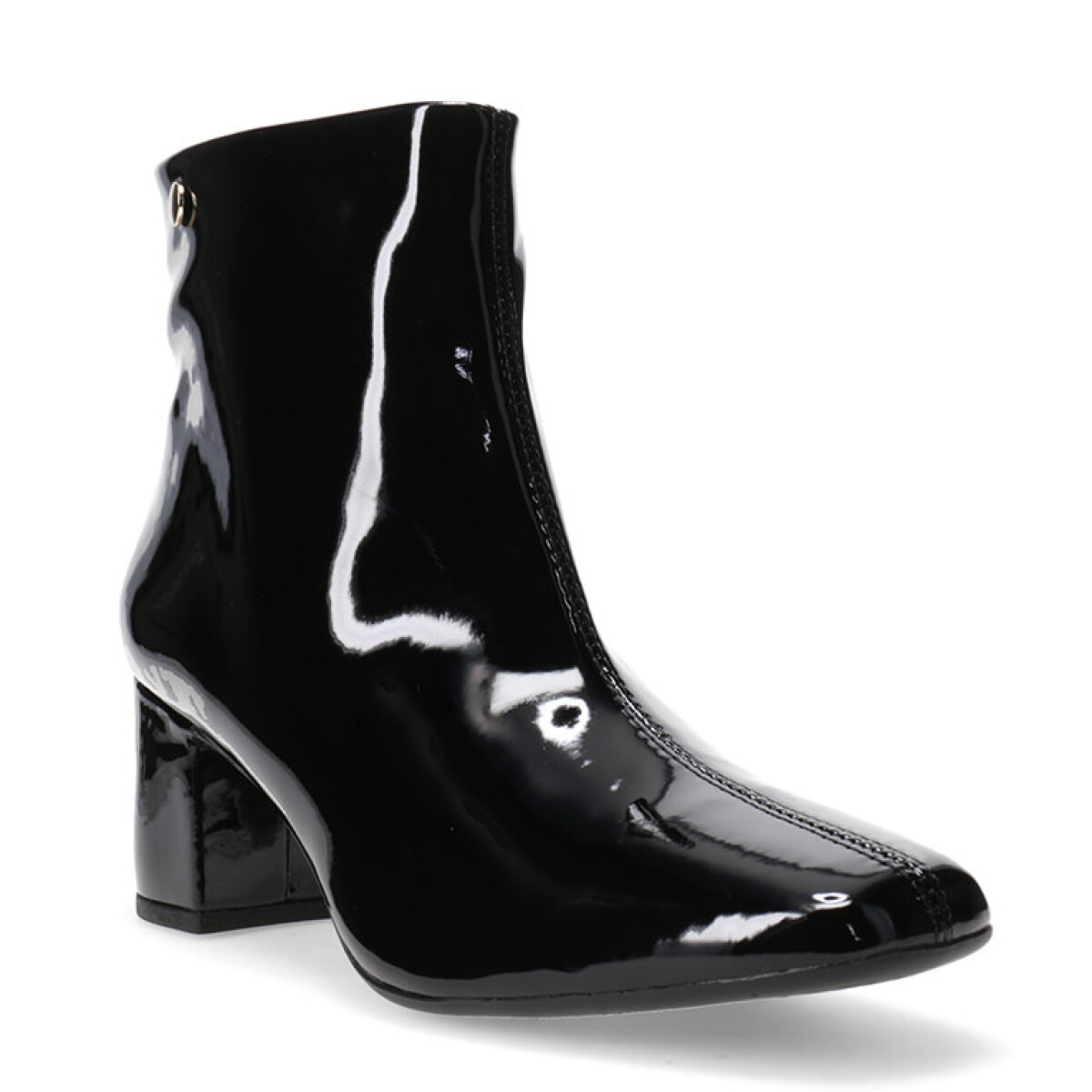 Botas de Mujer Miss Carol HOLY con taco mediano - Negro (Charol) 