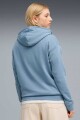 CANGURO PUMA DAMA CLASS RELAXED HOODIE Celeste