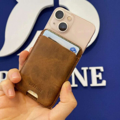 Billetera Baleine Phone Wallet Light Brown