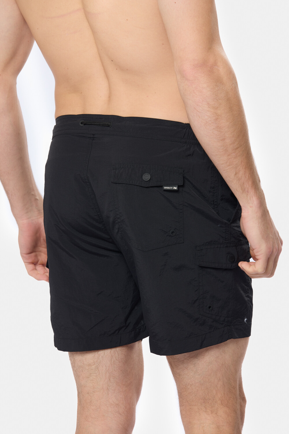 SHORT DE BAÑO CARGO Negro