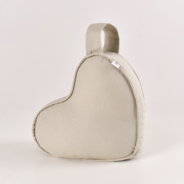 Ataja Puerta Infantil Corazon Beige