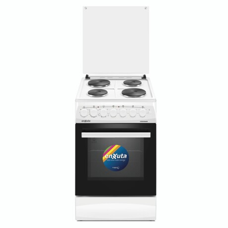 Cocina Eléctrica ENXUTA CENX5548W Cuatro Discos Con Convección Cocina Eléctrica ENXUTA CENX5548W Cuatro Discos Con Convección