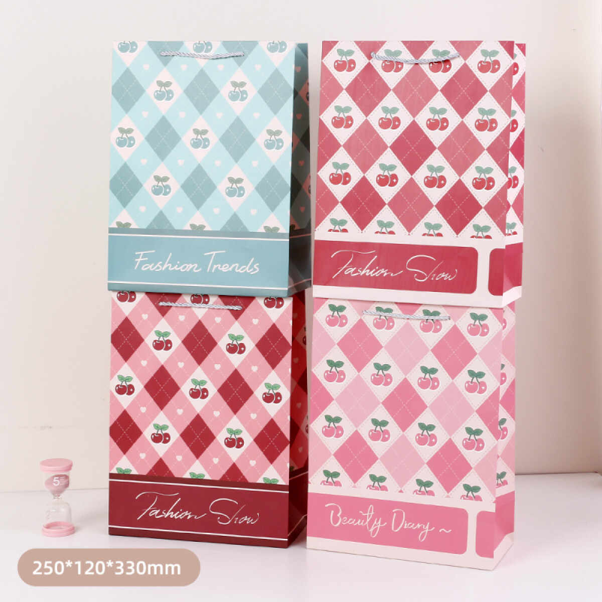 Bolsa De Regalo De Papel Cherry - L 