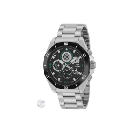 Reloj Marea Watch B35359011 Acero y Negro