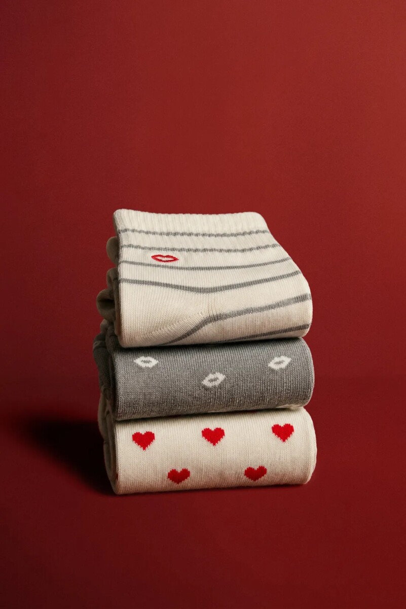 PACK X3 SOQUETE BACIO - Multicolor 