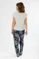 Pijama galileo pantalón Marfil