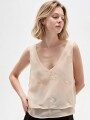 Musculosa Meran Beige Claro