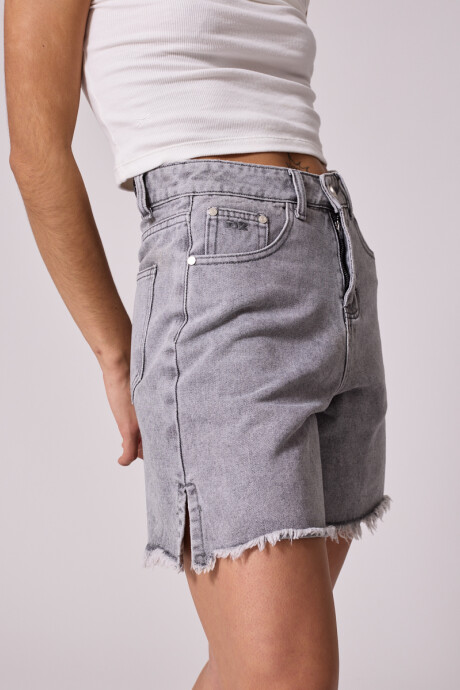 SHORT JEAN INRI DIXIE Gris Claro