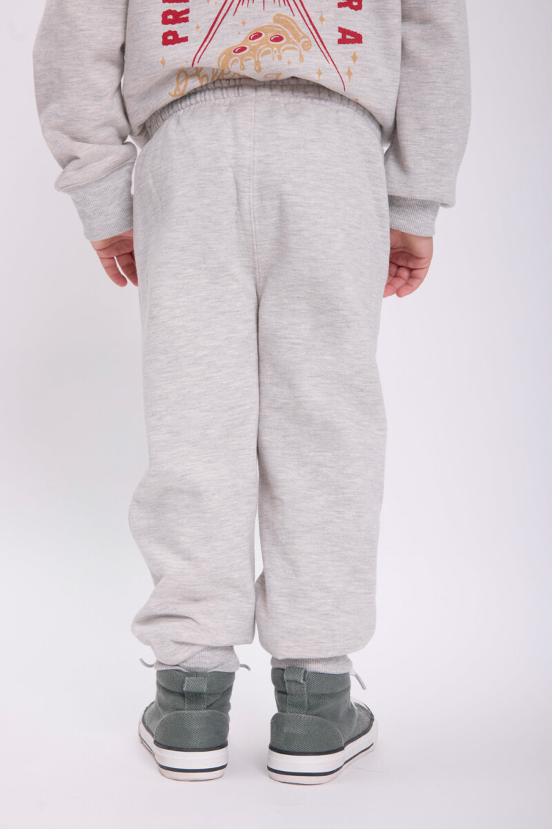 Pantalón deportivo jogger Gris Claro