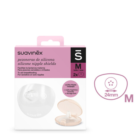 Intermediario de Silicona Suavinex con Estuche Talle M Intermediario de Silicona Suavinex con Estuche Talle M