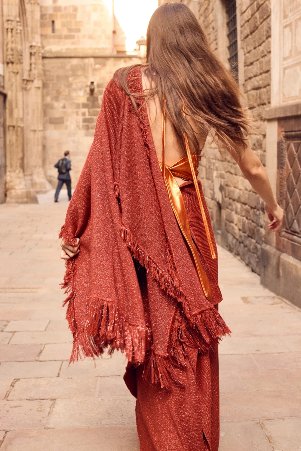 Goddess dress naranja n/a