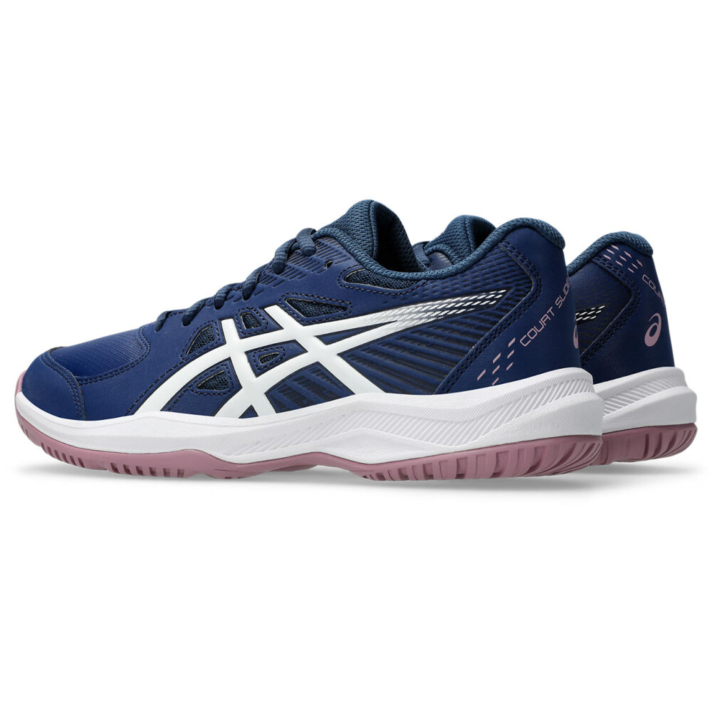 Zapatillas Tenis Court Slide 4 Mujer Independence Blue/white
