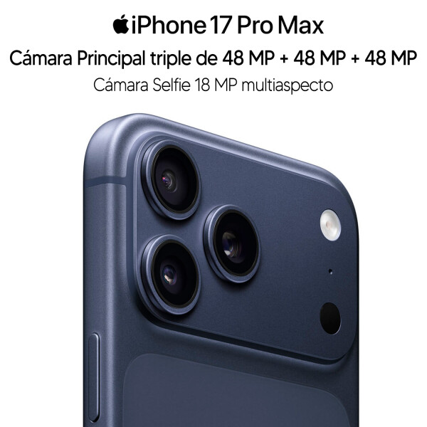 Apple Iphone 17 Pro Max 12/512gb 5g CEL IPHONE 17 PRO MAX 12/512 AZUL DF