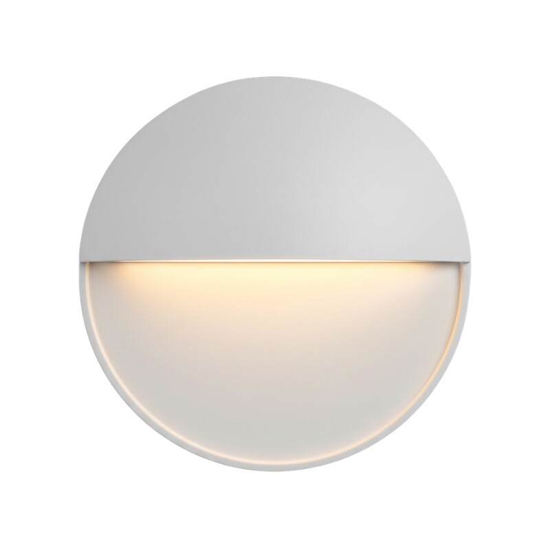 ARTEFACTO EXTERIOR DE PARED GALEANO 3W Luminaria Exterior De Pared Galeano 3W Blanco