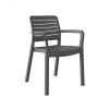 Silla de Exterior Miami Negro