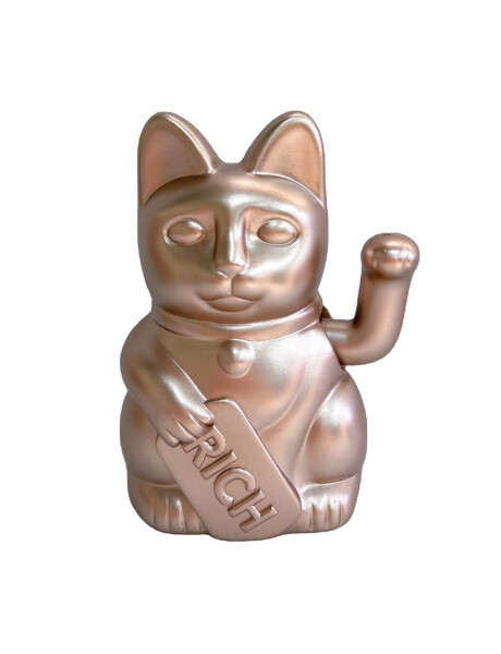 GATO DECORATIVO 12.5x10.5x16.5CM R.GOLD/INSPIRACION GATO DECORATIVO 12.5x10.5x16.5CM R.GOLD/INSPIRACION