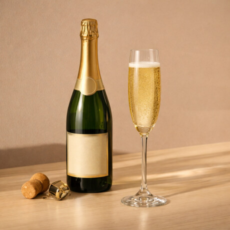 Copa Flauta de Vidrio Set 6 Unidades 220 ml Copa Flauta de Vidrio Set 6 Unidades 220 ml