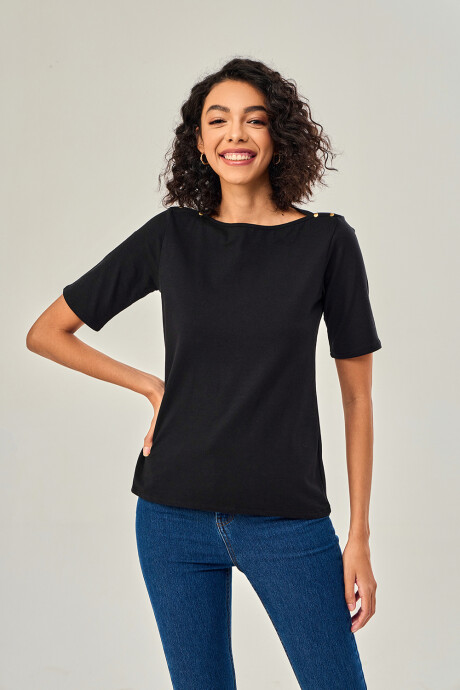 Remera Felton Negro