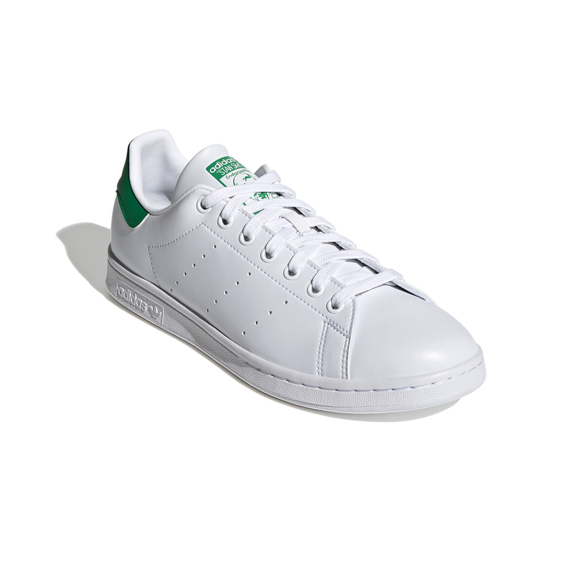 Championes Hombre Adidas Stan Smith Ftwr - Blanco-Verde 