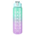 Botella De Agua Deportiva 750ml Motivacional Hidratacion Fit Variante Color Celeste