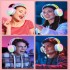 Auriculares Gamer Xtrike Me Gh-511 Luz Rgb Microfono 20W Variante Color Blanco