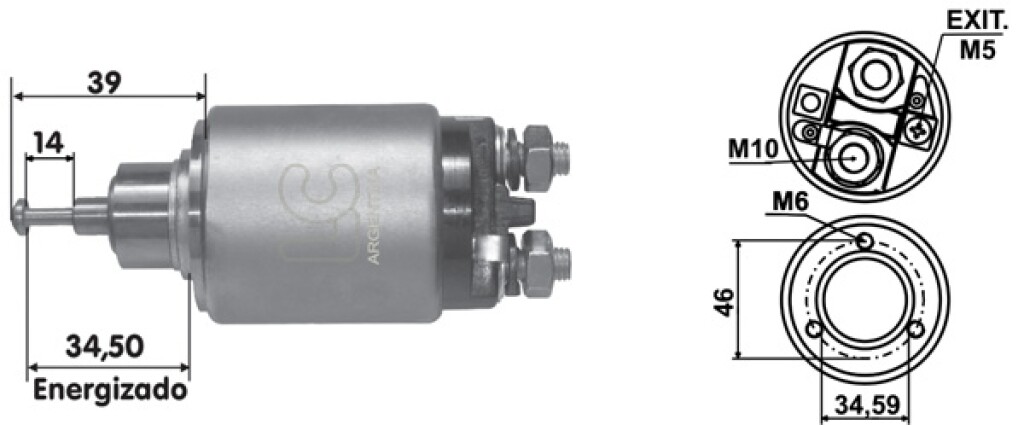 Solenoide de arranque