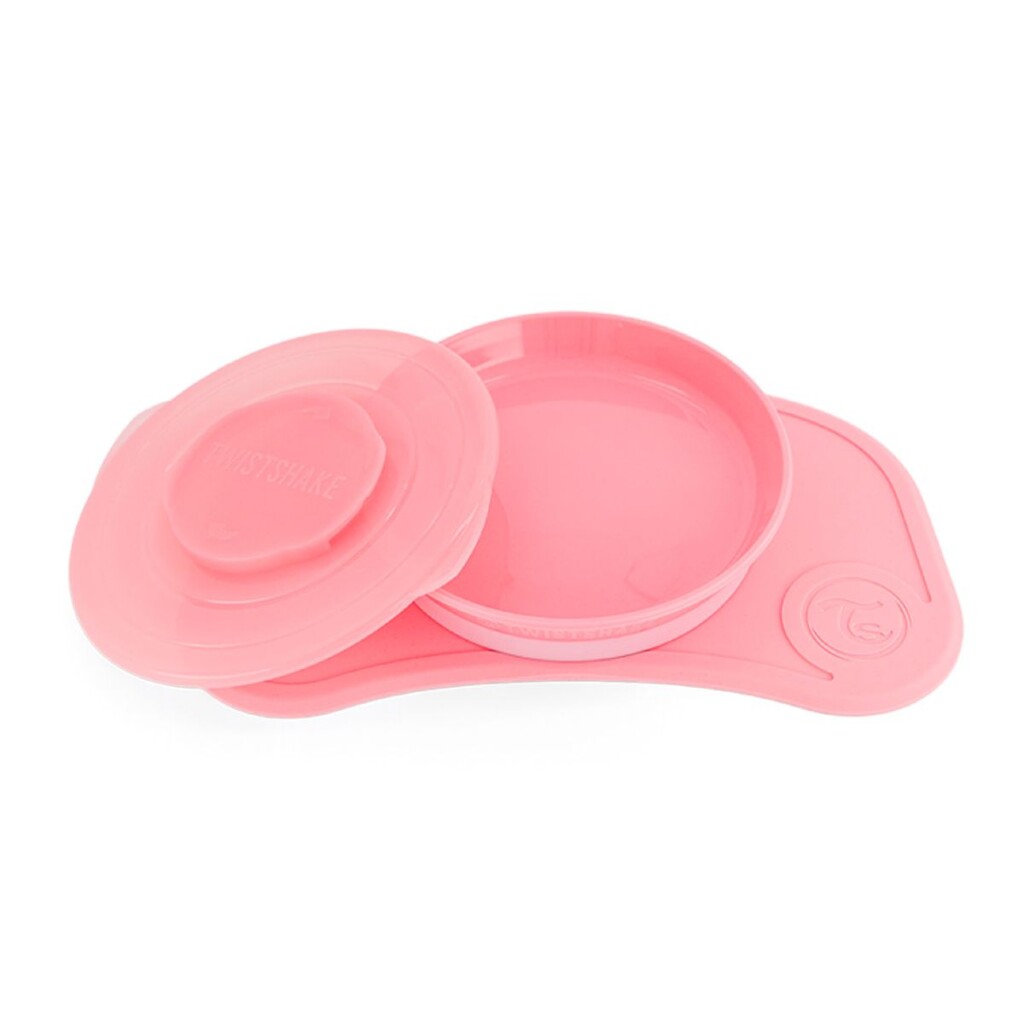 Twistshake Indiv Click-mat+plato Rosa U