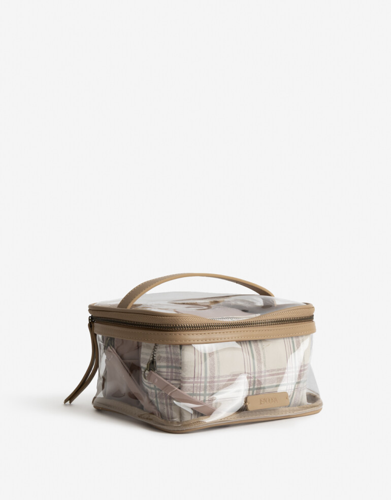 Porta Cosméticos Set De Portacosméticos - Combinacion Bicolor