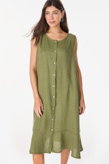 Vestido Henna Verde