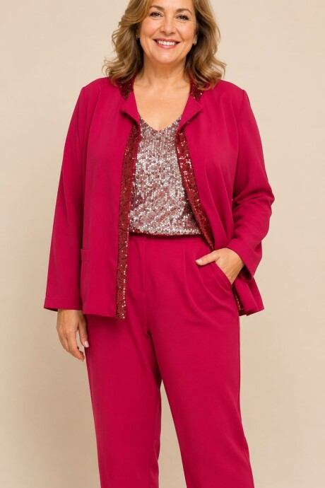 CHAQUETA PARTHENA Magenta