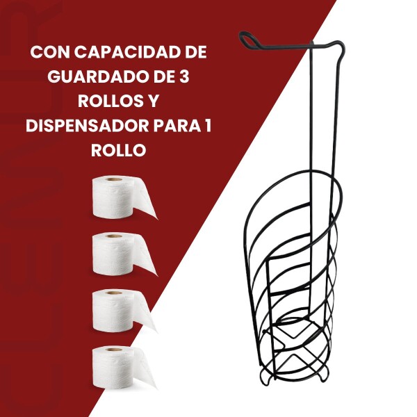 Soporte Papel Higienico De Pie Negro Mate Porta Rollo Baño Soporte Papel Higienico De Pie Negro Mate Porta Rollo Baño