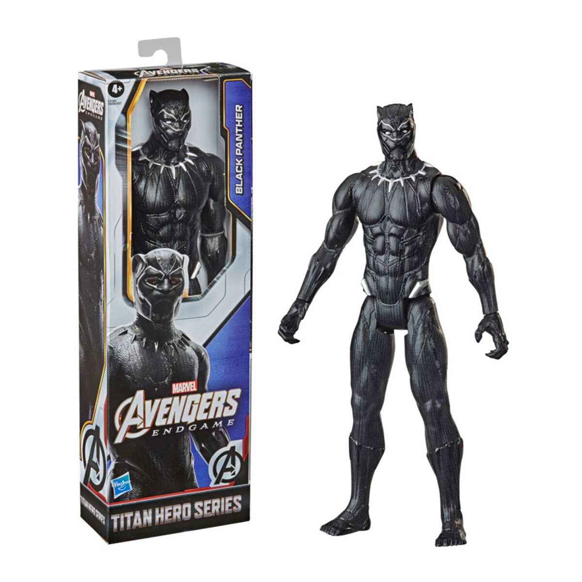 Figura Black Panther Avengers Titan Hero 30cm Hasbro 