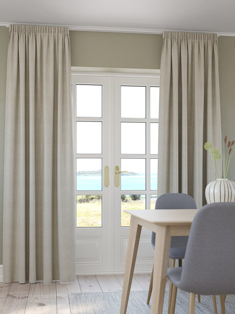 Cortina opaca LEKA 1x140x300 gris cálido Cortina opaca LEKA 1x140x300 gris cálido