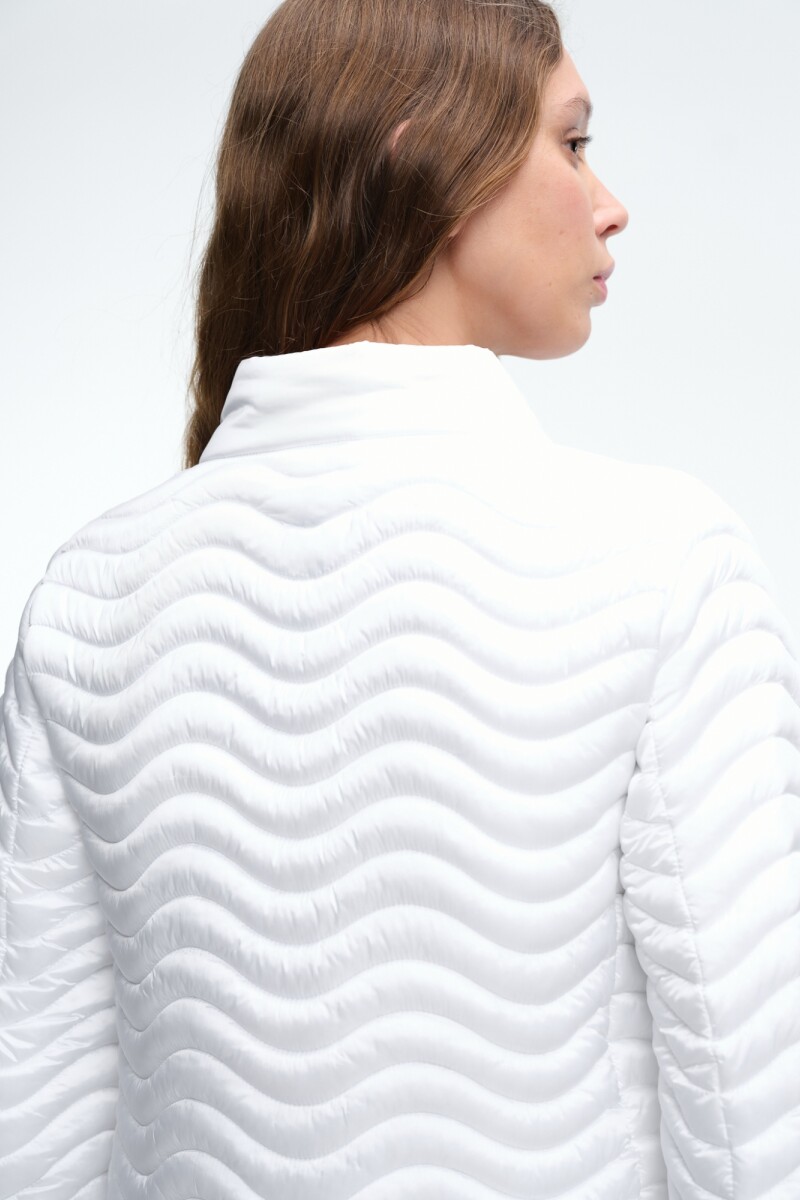 CAMPERA BASICA PEARL Blanco