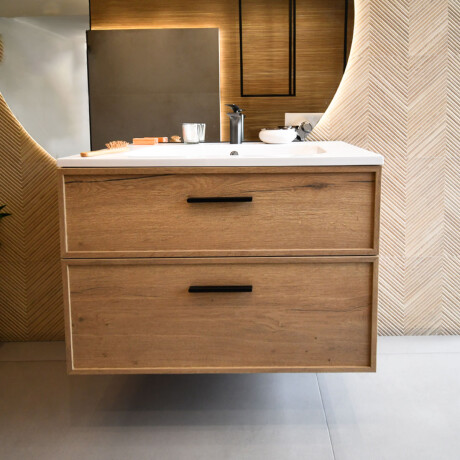MUEBLE CASARIN EN MDF COLOR PINO - 80x50x55cm GAMAS DE MADERA
