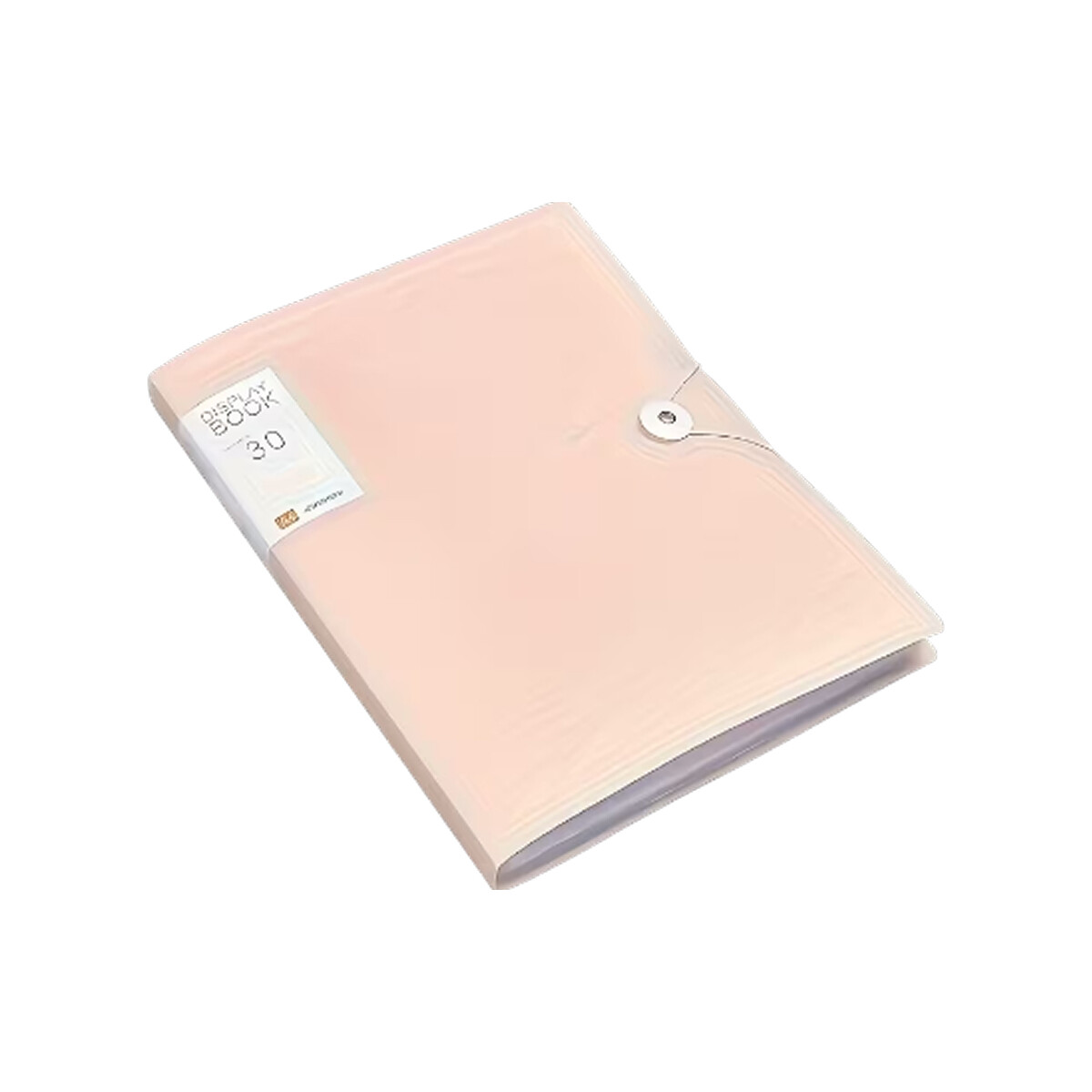 Carpeta A4 con 30 folios y elastico - Rosado 