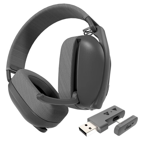 Auriculares Gamer Fantech Whg03pro Inalámbricos GRIS