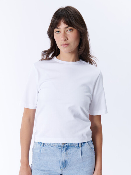 Remera manga corta nudo Crudo
