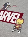 Camiseta Marvel Manga Larga GREY MELANGE