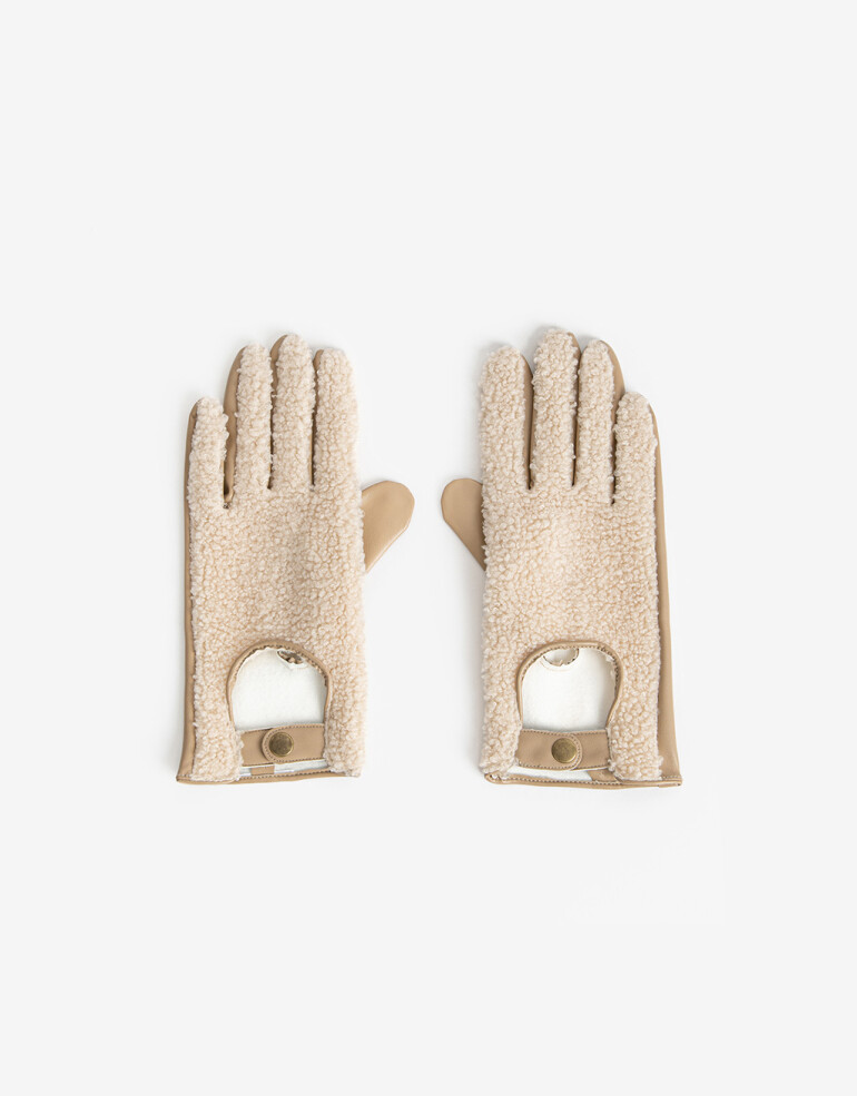 Guantes Varios Guantes Combinados - Marron Camel