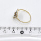 Anillo Antiguo En Oro 18K, Brillantes Y Diamantes Anillo Antiguo En Oro 18K, Brillantes Y Diamantes